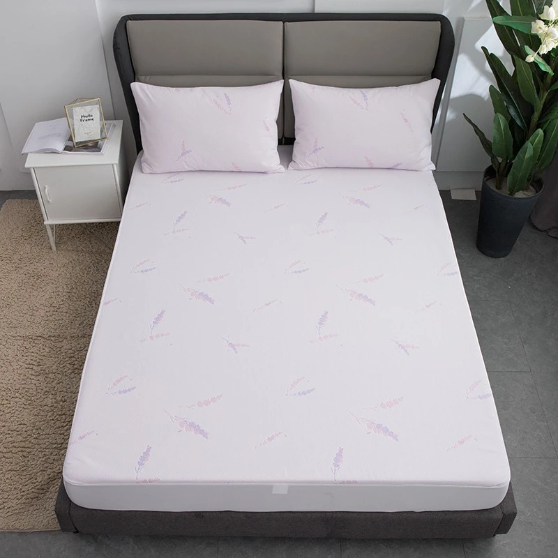 Polyester Jacquard Lavender Infused Mattress Protector best