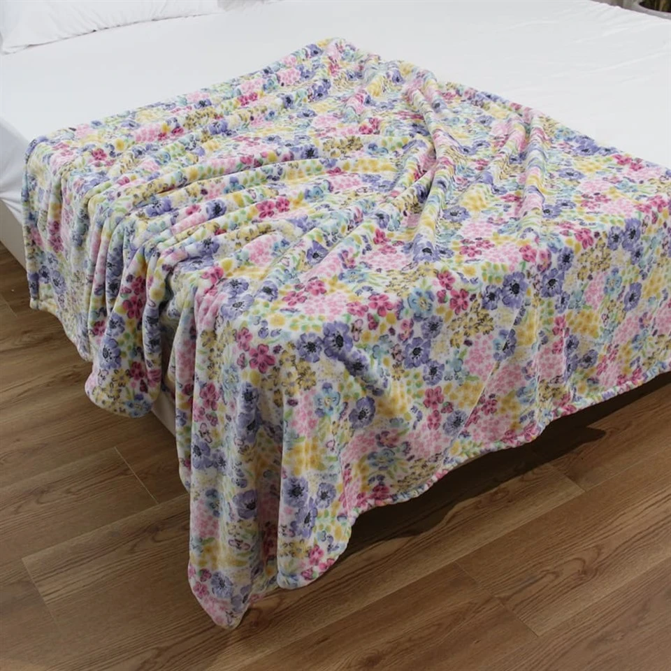 Printed Flannel Blanket high quality
